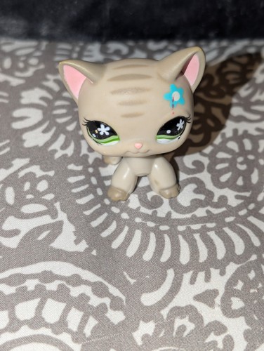 Lps 483 shorthair grey tabby - lps,